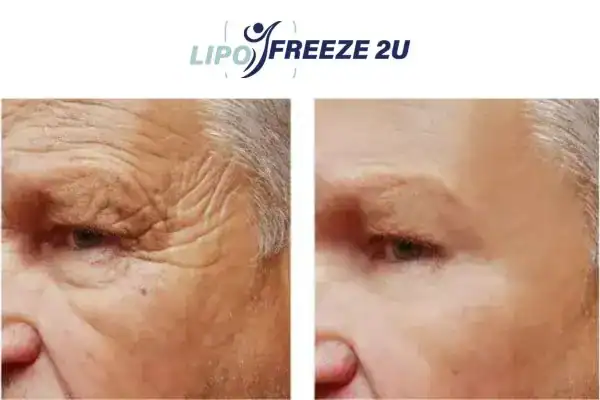 Mens before and after Morpheus 8 Somerset results.