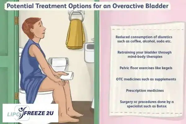 image of woman on toilet because of an overactive bladder Somerset