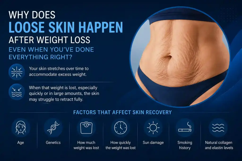 Why Does Loose Skin Happen After Weight Loss Even When You’ve Done Everything Right Somerset?