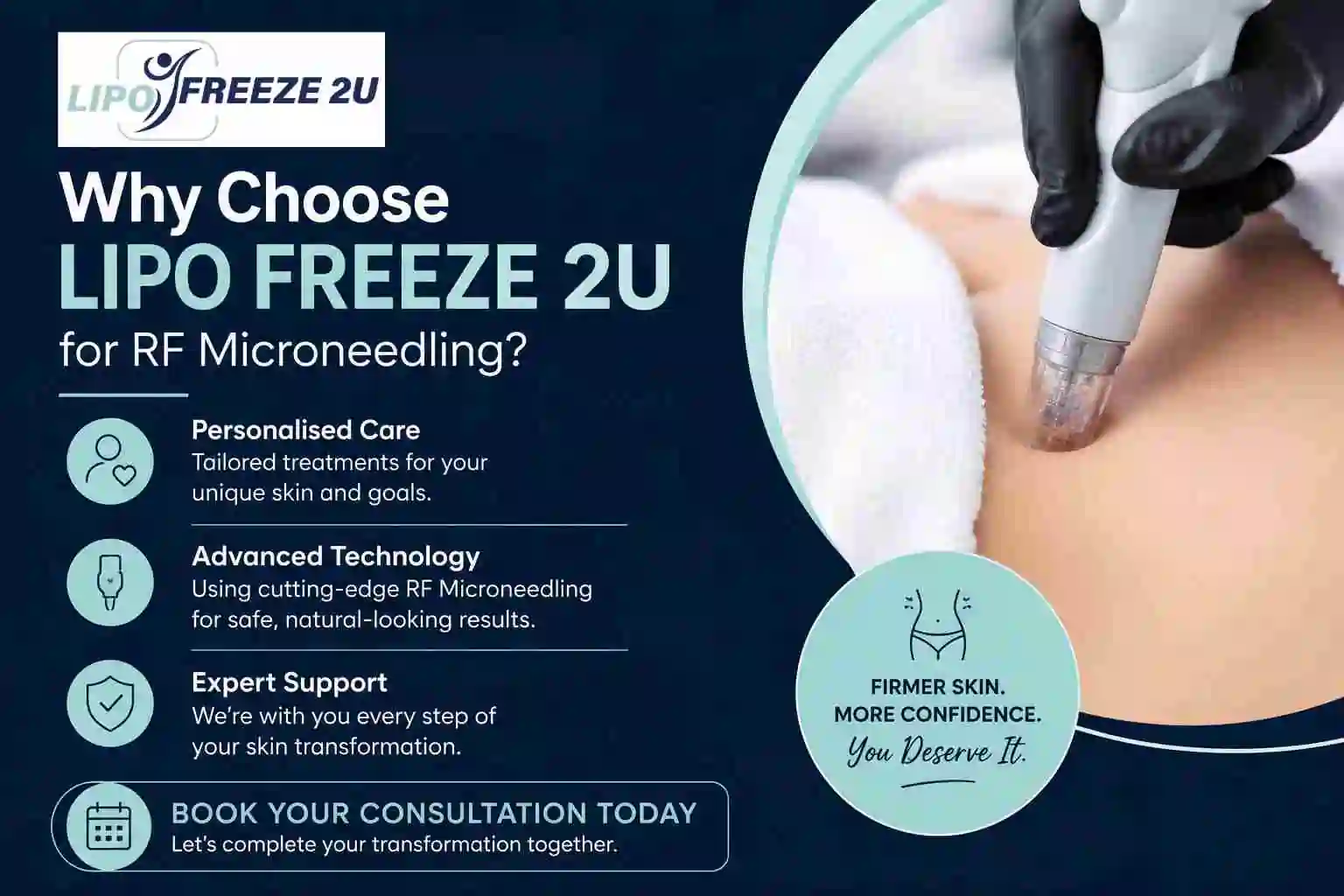 Why Choose LIPO FREEZE 2U for RF Microneedling Somerset?